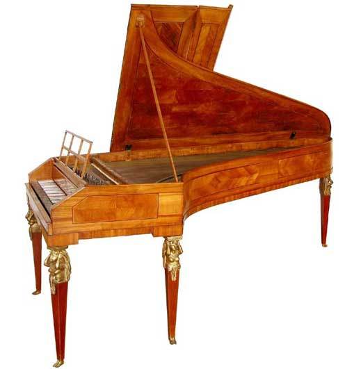 Realsamples virtuális korai Stein Pianoforte – hangok 1793-ból